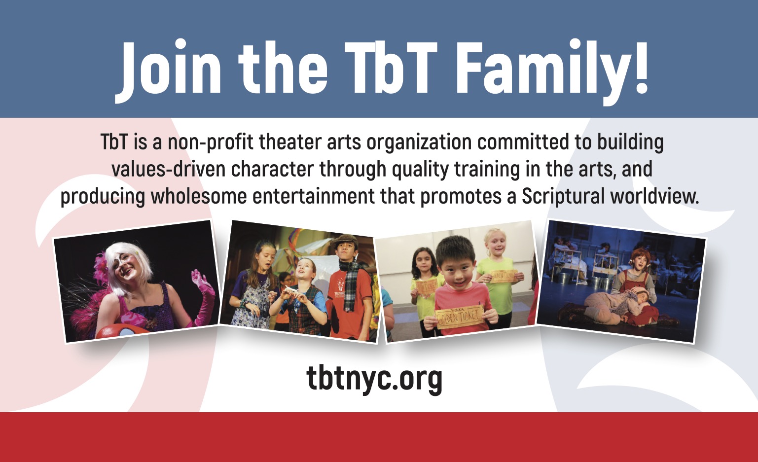 Join the TbT Family — tbtnyc.org